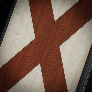 Alabama flag wooden iPhone X case