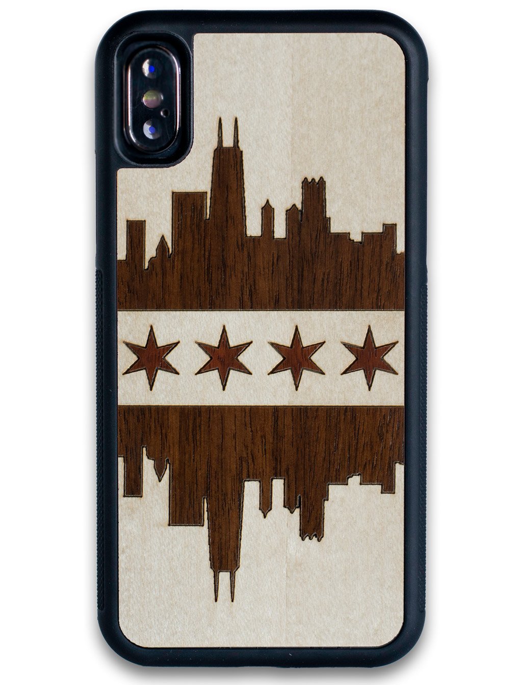Chicago Reflection iPhone Xs Case