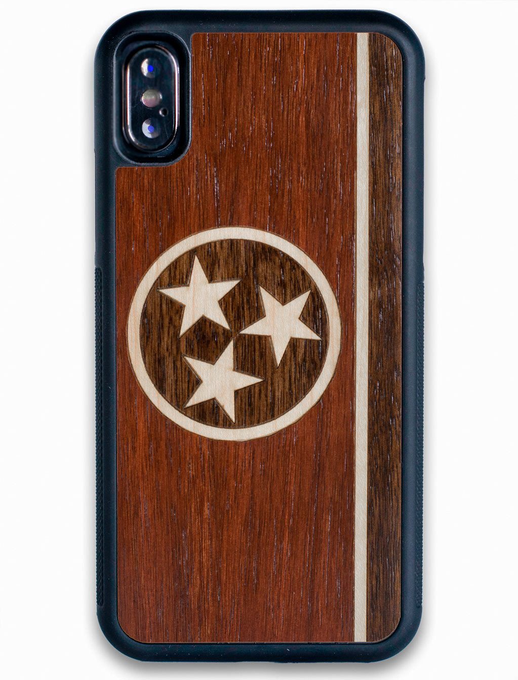 Tennessee flag wooden iPhone X case