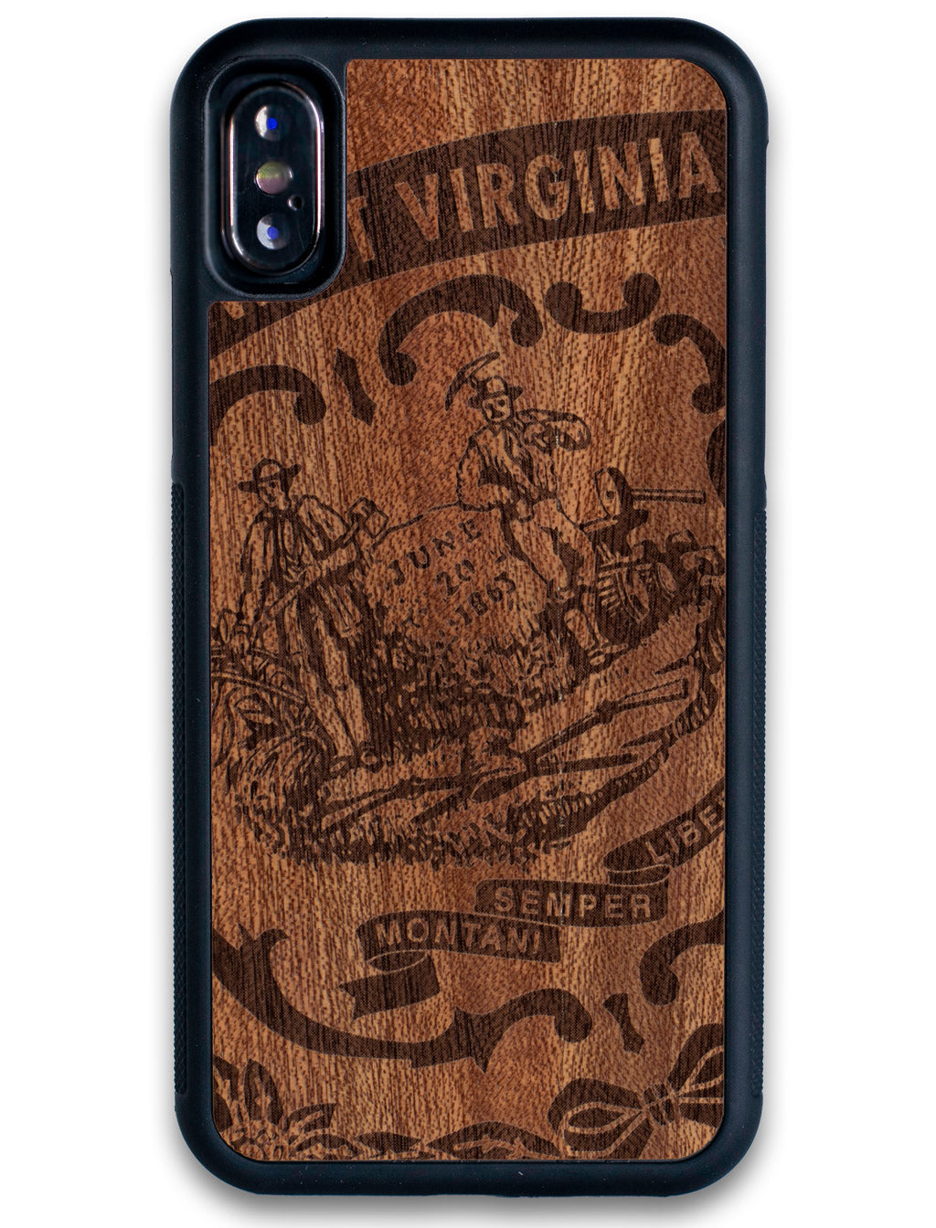 West Virginia Flag iPhone Xs Case